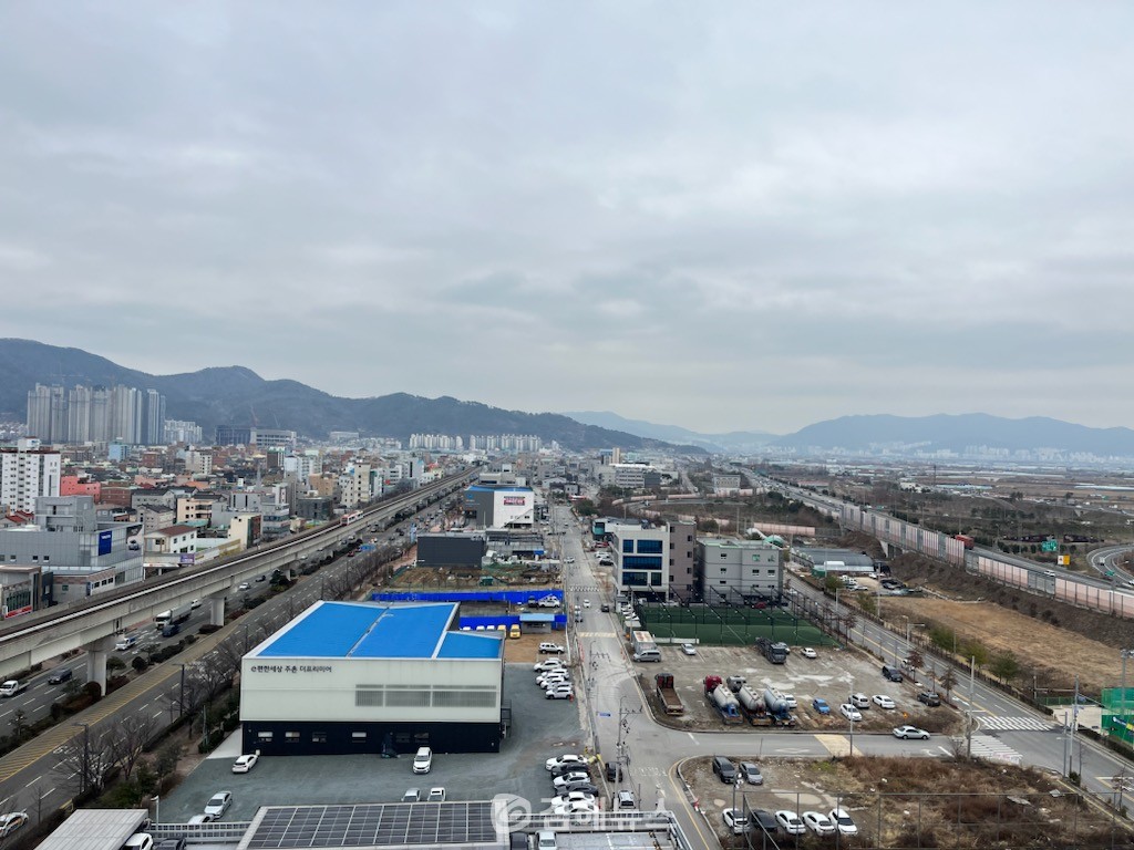2007년 도시개발구역 지정 이후 17년 만인 올해 2월 준공된 김해삼어지구. (사진=김해시_