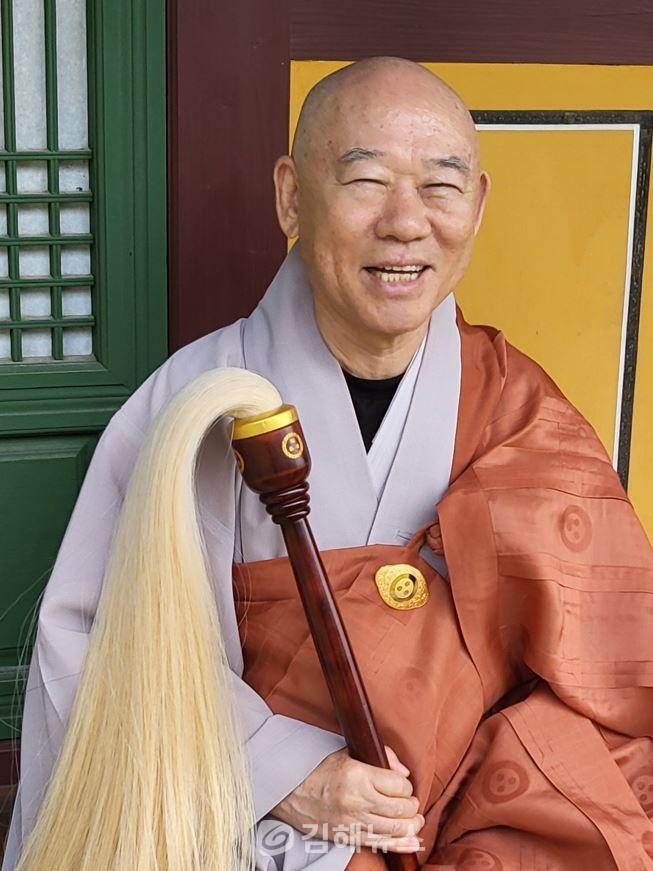 김해 선지사 주지 원천스님. (사진=선지사)
