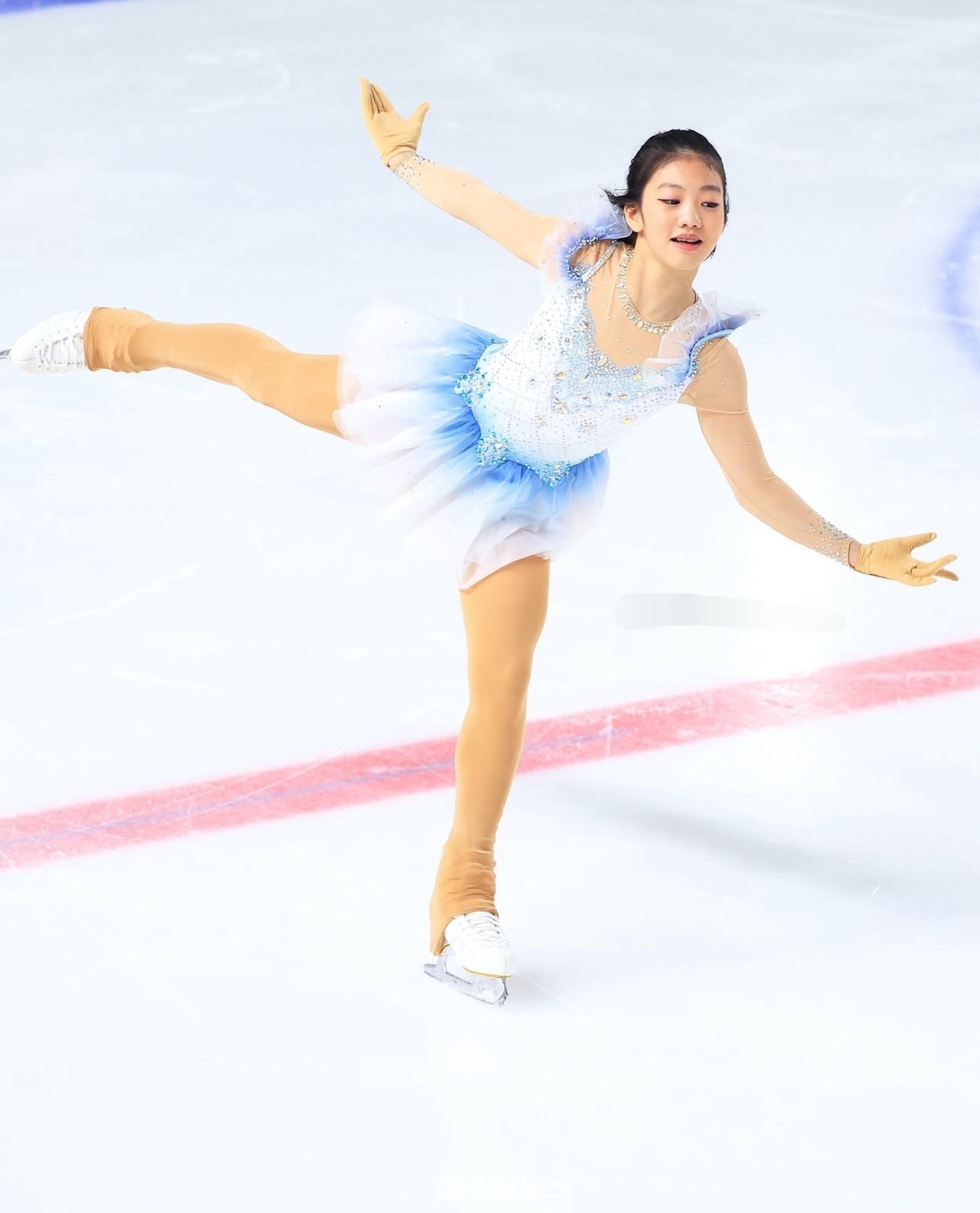 김해문화의전당 시민스포츠센터 '팀쥬얼스' 소속 오지민 선수. / 김해문화관광재단